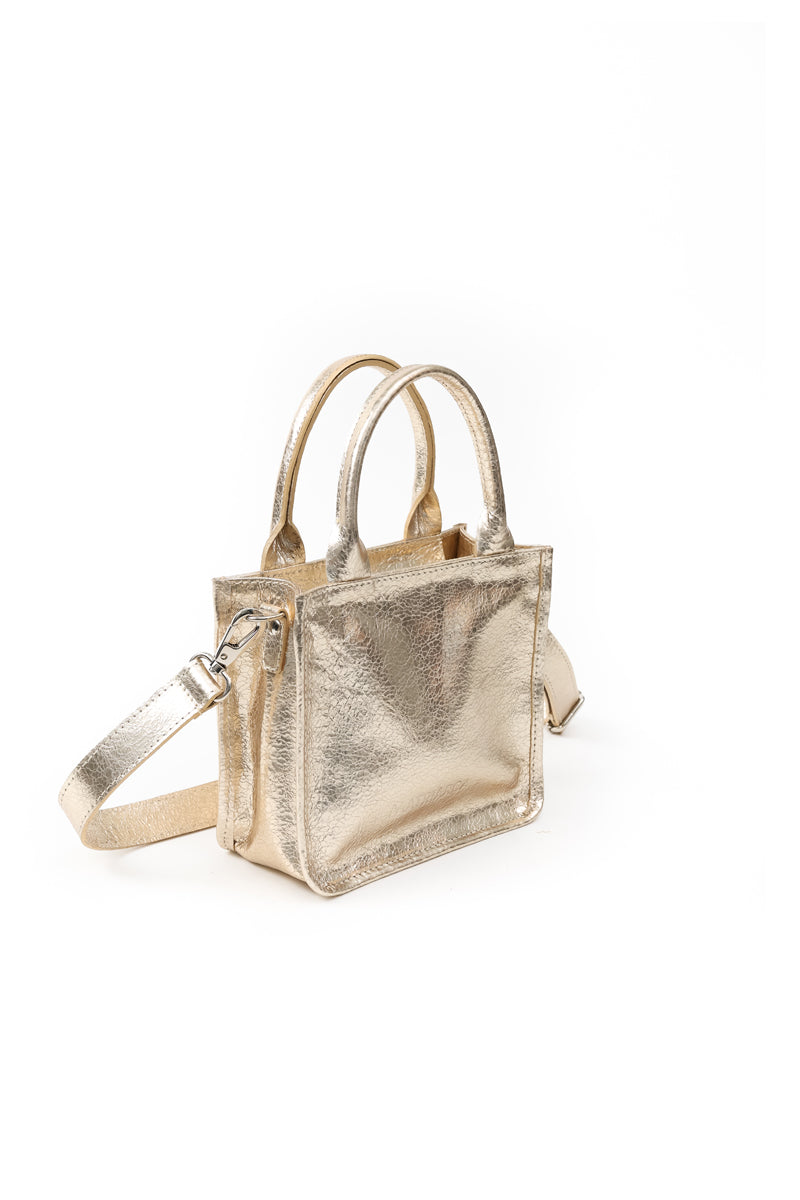 Cartera Jacinta <br/> Champaña Craque