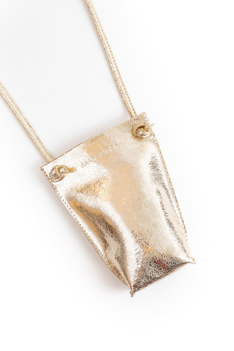 Porta celular NUEVO Sofía <br/> dorado champaña craque