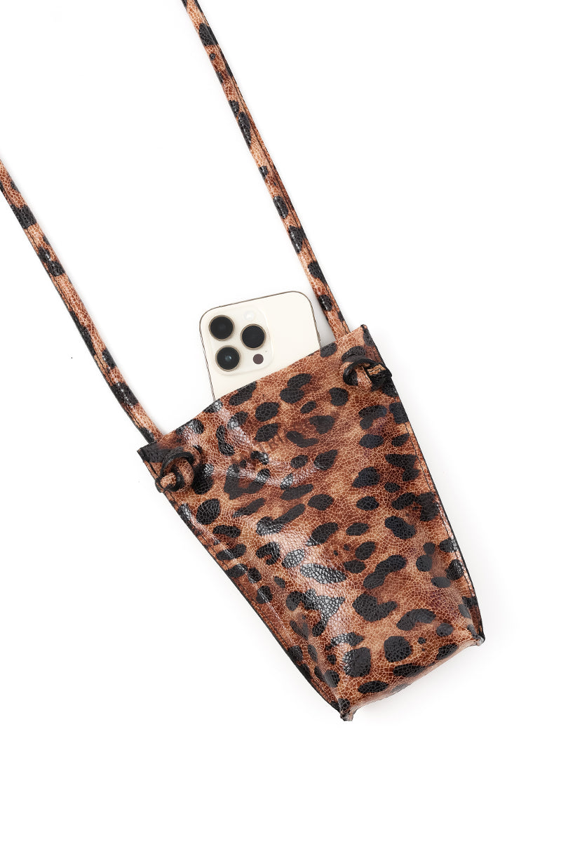 Porta celular NUEVO Sofía <br/> Richato Leopardo