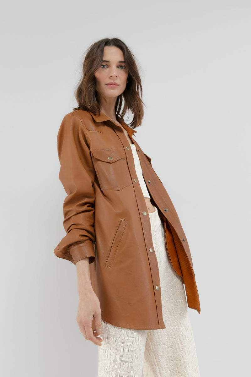 Camisa Janis <br/> Camel