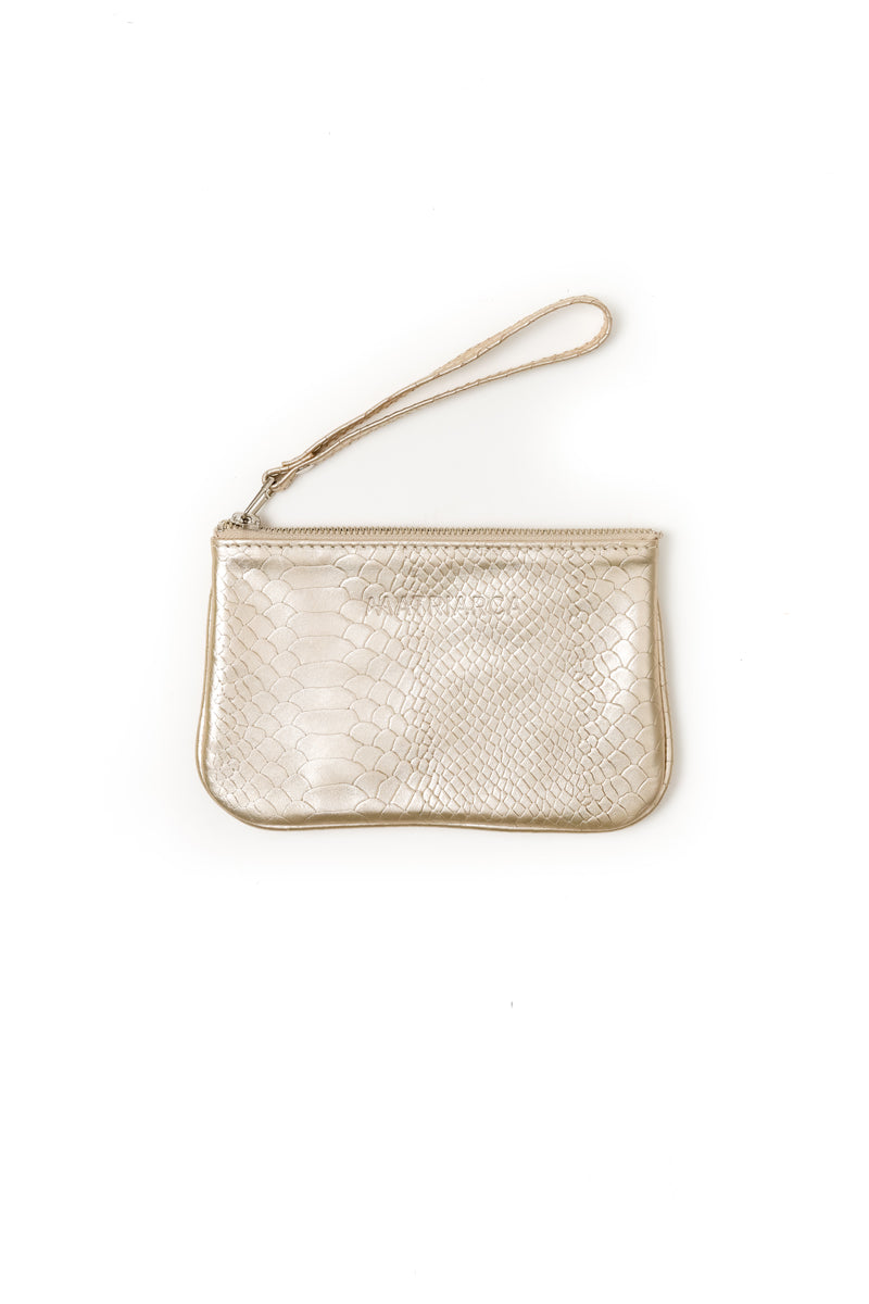 Mini Clutch<br/> Croco champaña