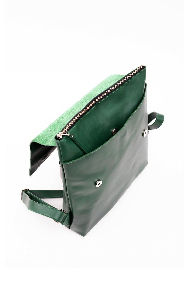 Mochila Simone <br/> Verde oscuro