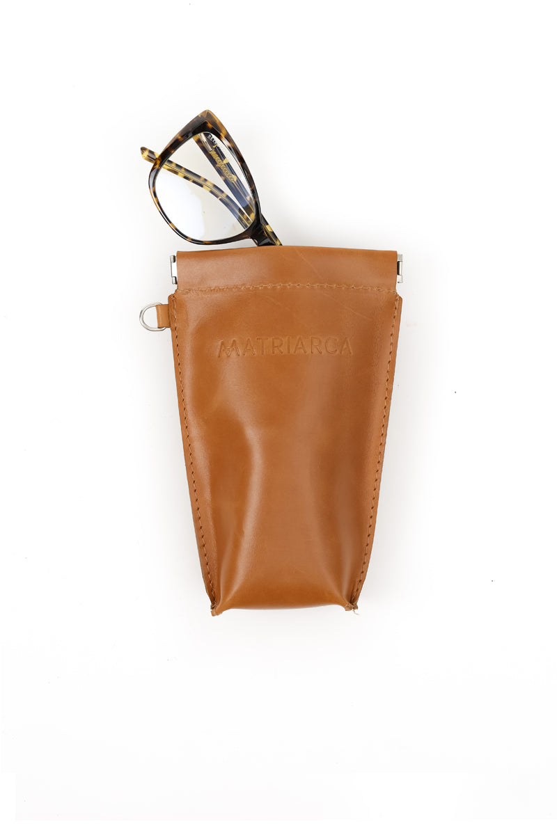 Estuche Ari <br/> Camel liso