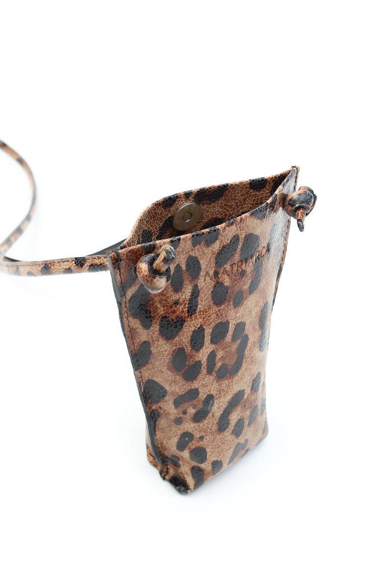Porta celular Sofía <br/> Richato Leopardo