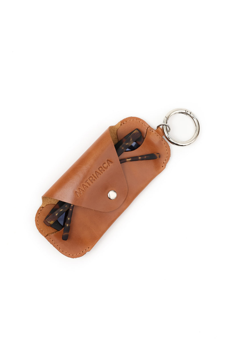 Porta lentes <br/> camel
