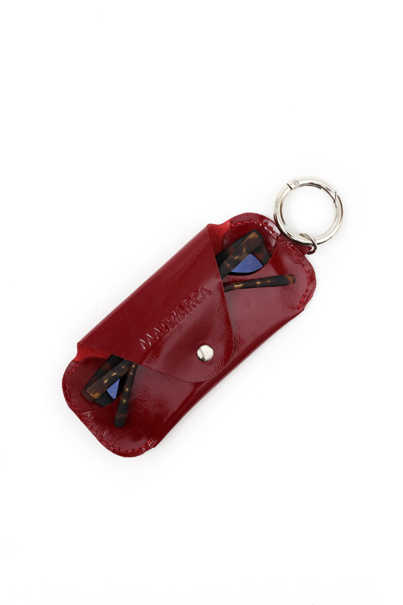 Porta lentes <br/> richato guinda