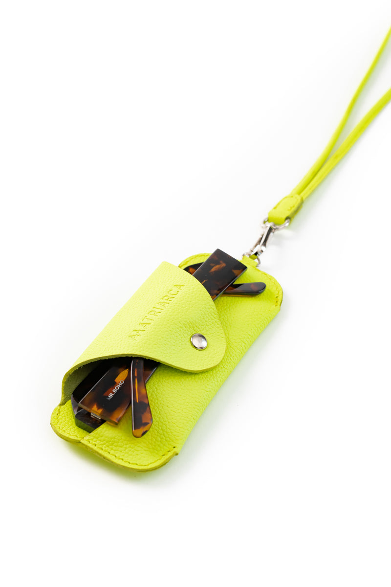 Porta lentes <br/> lima flúor