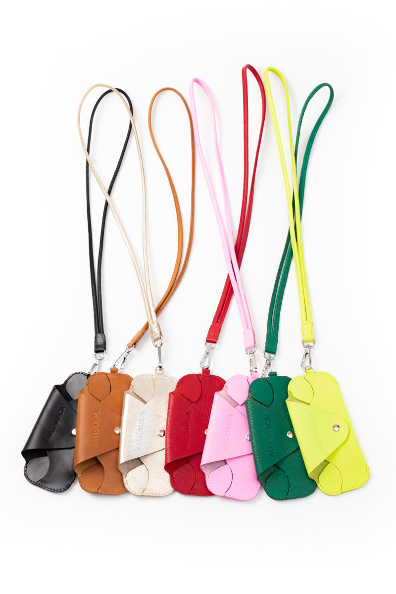 Porta lentes <br/> camel