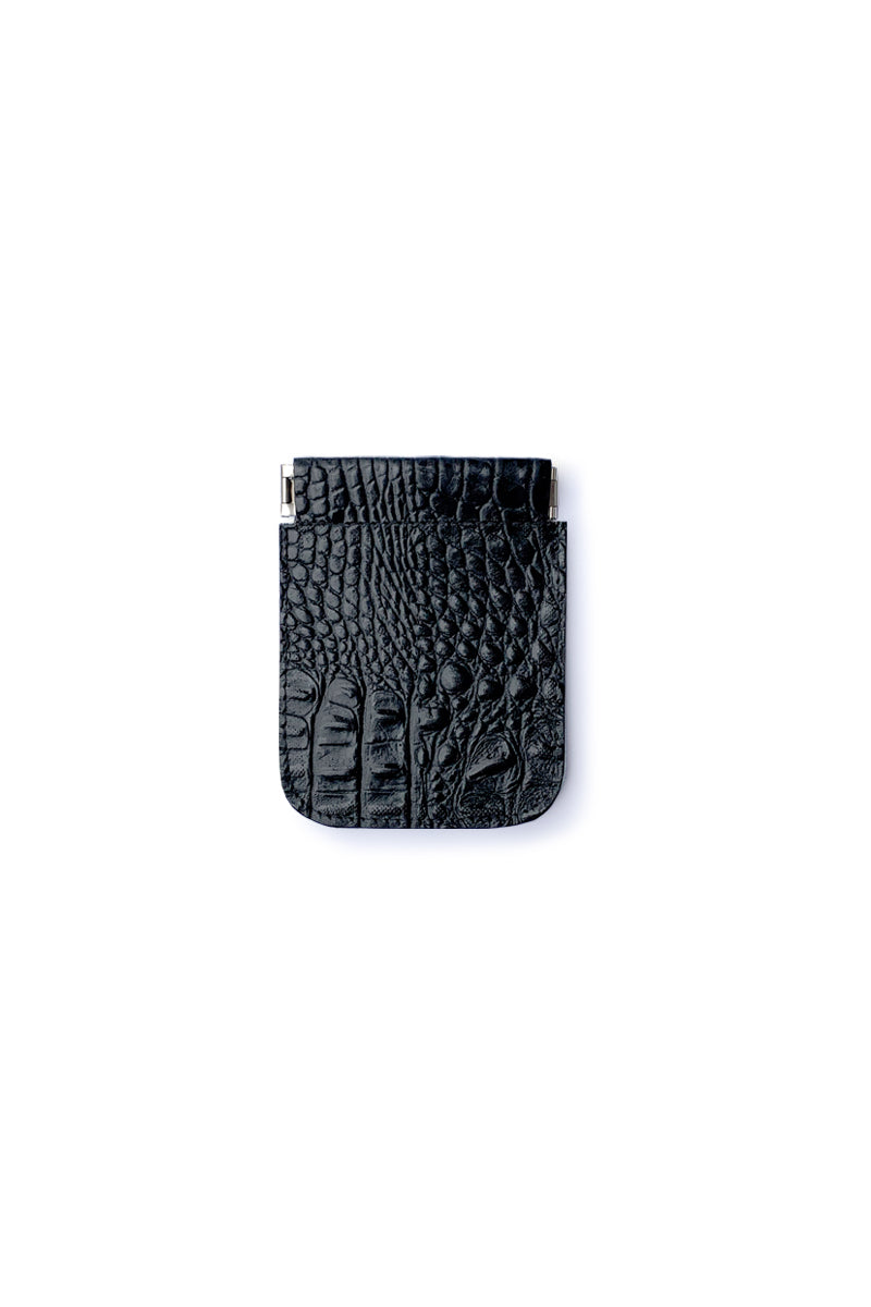 Monedero<br/>Caimán negro