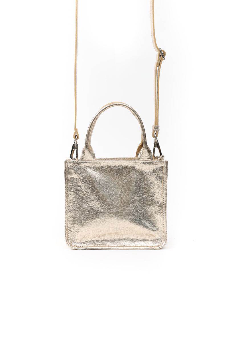 Cartera Jacinta <br/> Champaña Craque
