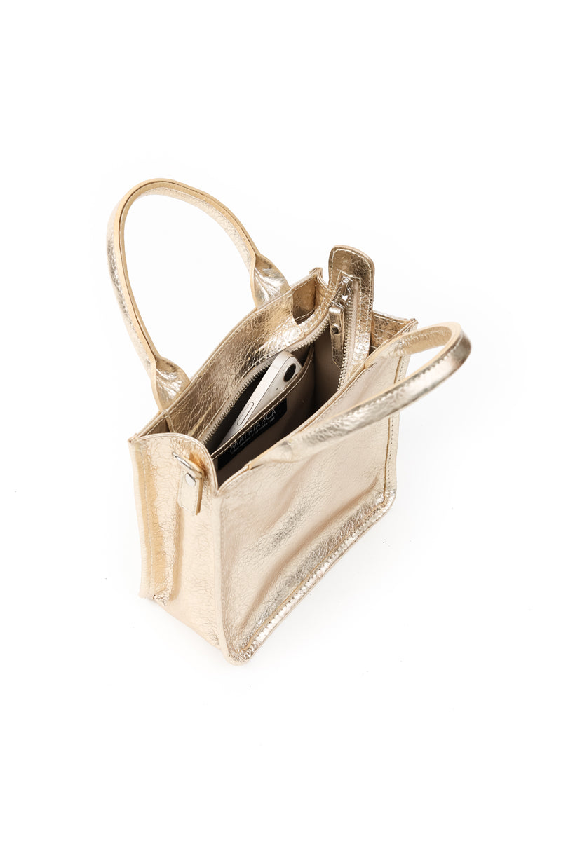 Cartera Jacinta <br/> Champaña Craque