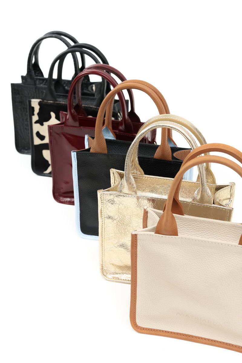 Cartera Jacinta <br/> Marfil con Camel