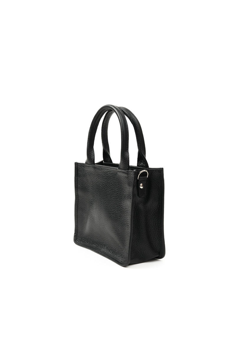 Cartera Jacinta <br/> Pelo Vaca con negro