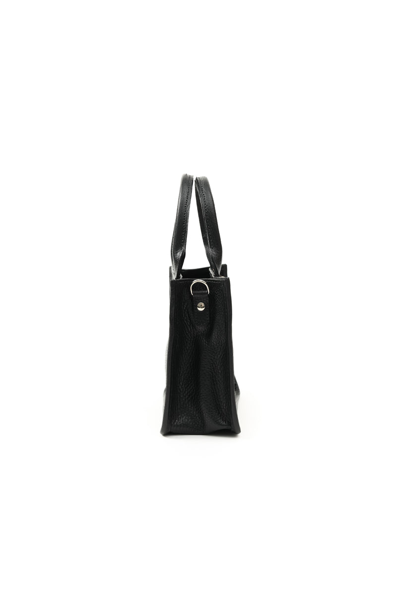 Cartera Jacinta <br/> Pelo Vaca con negro
