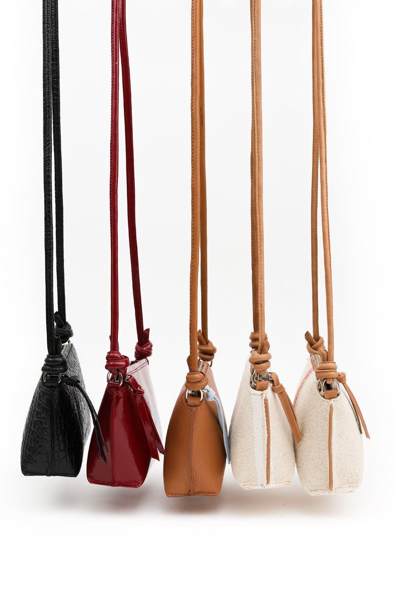 Cartera Lia <br/> Camel con celeste