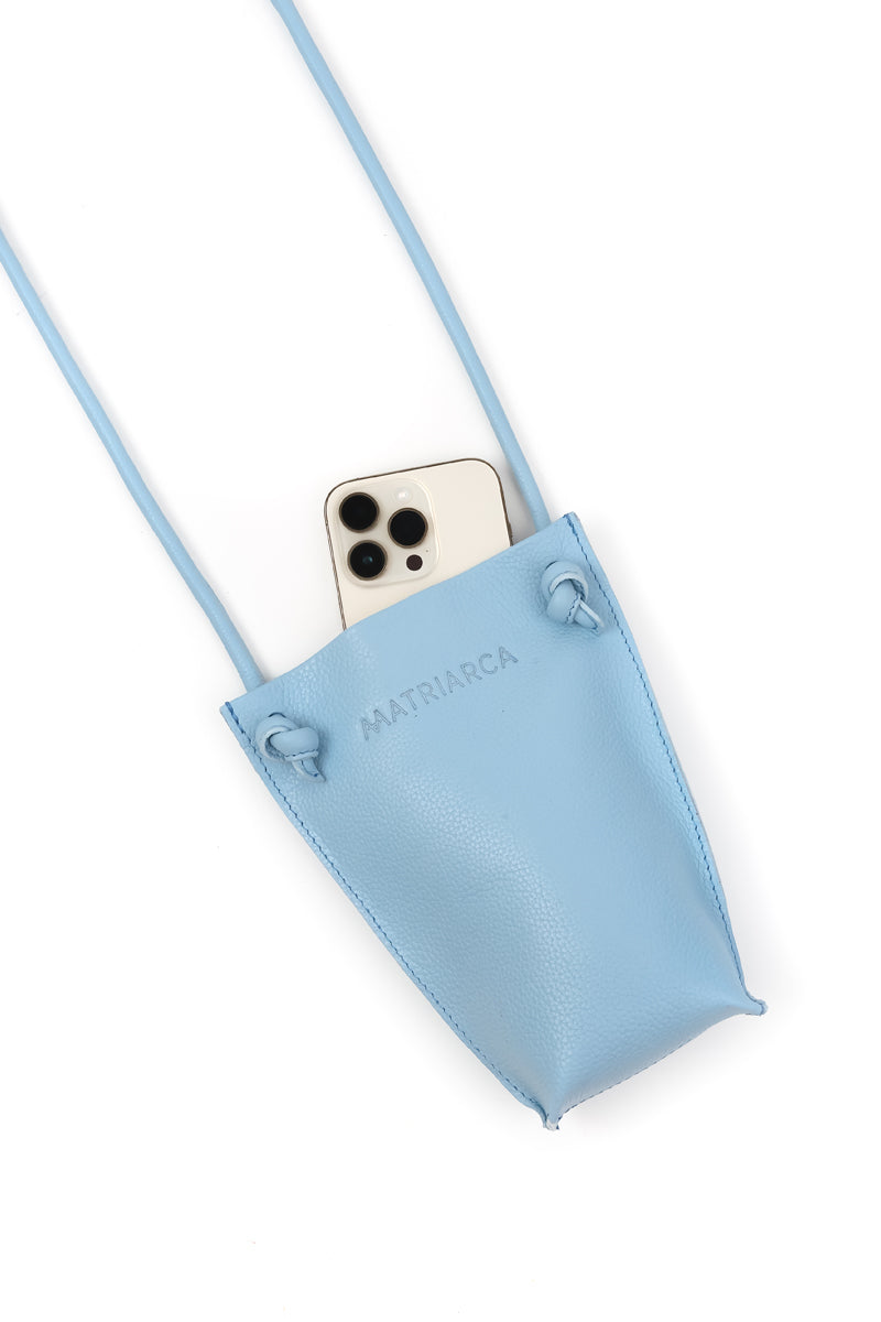 Porta celular NUEVO Sofía <br/> Celeste Cielo