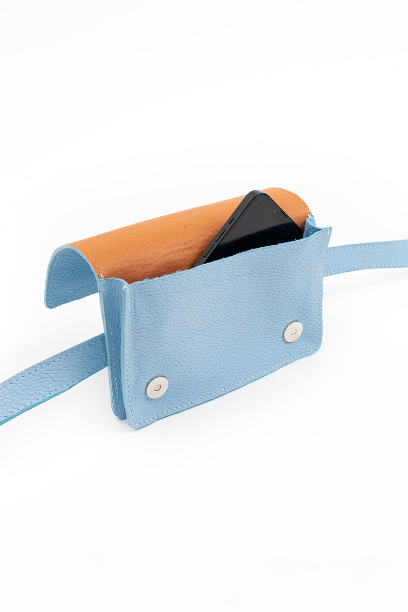 Banano / Cartera Isidora&lt;br/&gt;Celeste Cielo