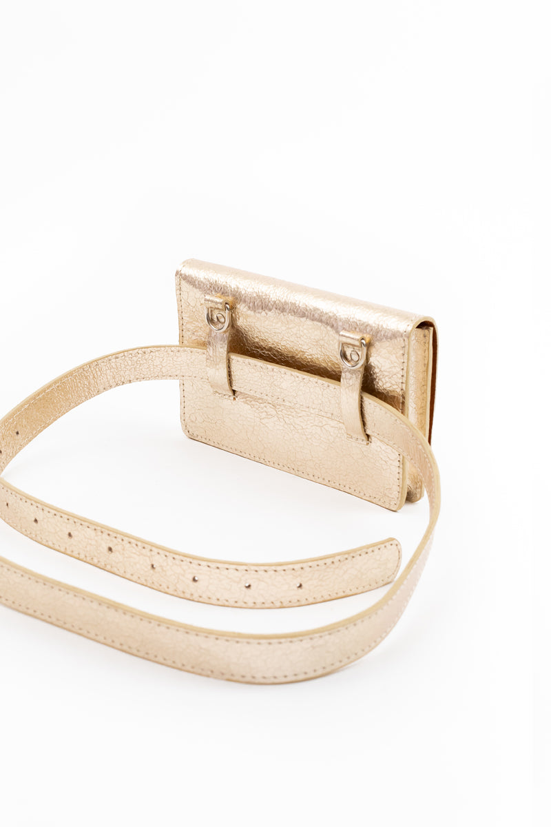 Banano / Cartera Isidora<br/>Champaña Craque