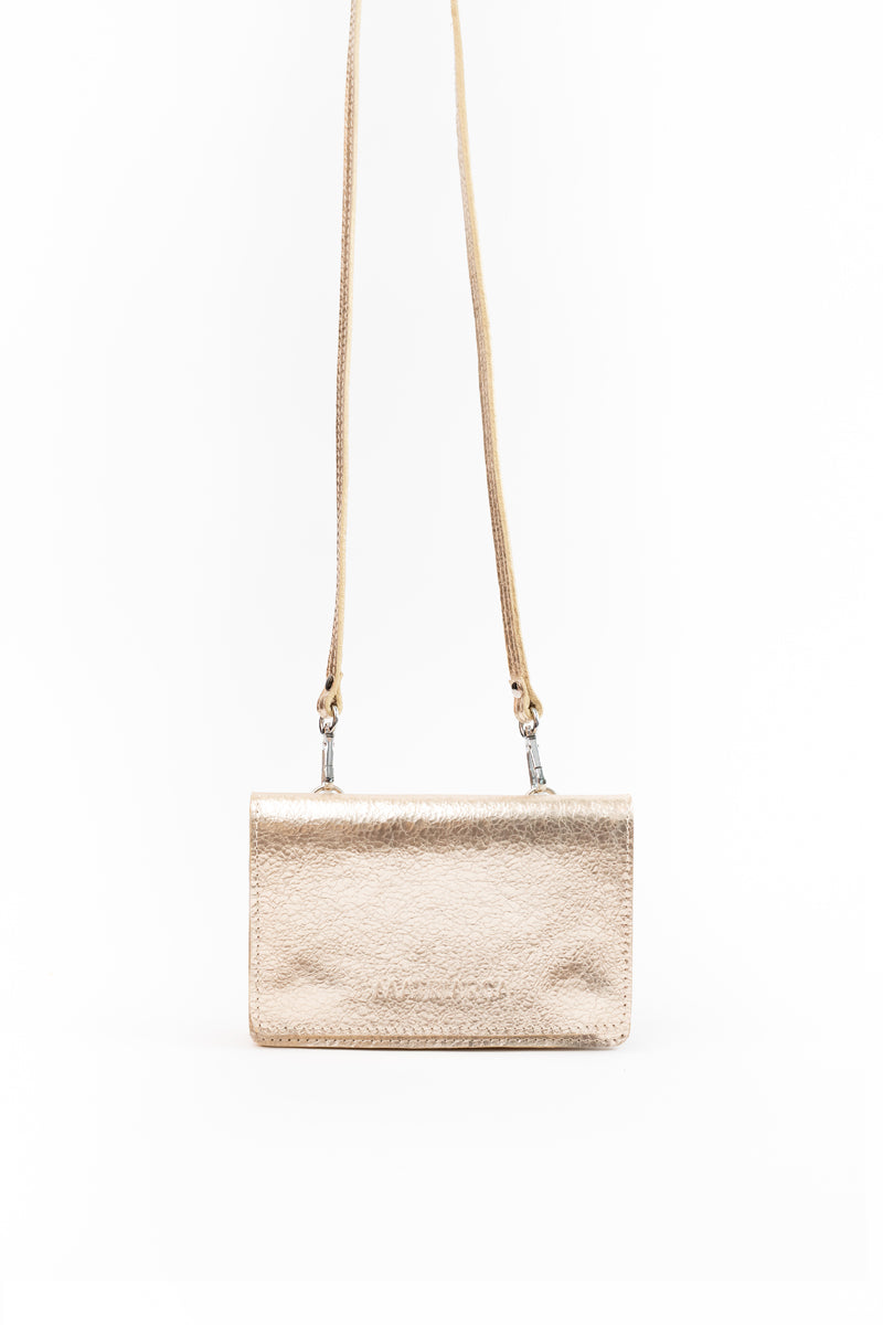 Banano / Cartera Isidora<br/>Champaña Craque