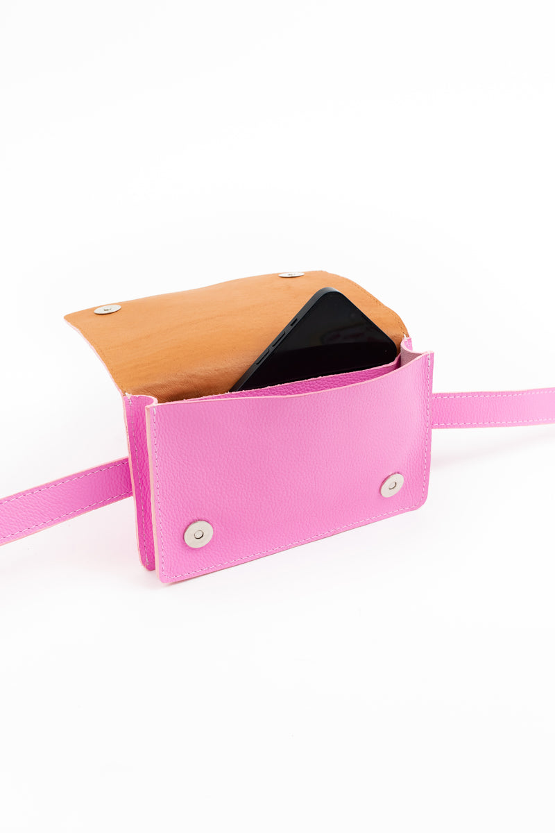 Banano / Cartera Isidora&lt;br/&gt;Rosa Fluor