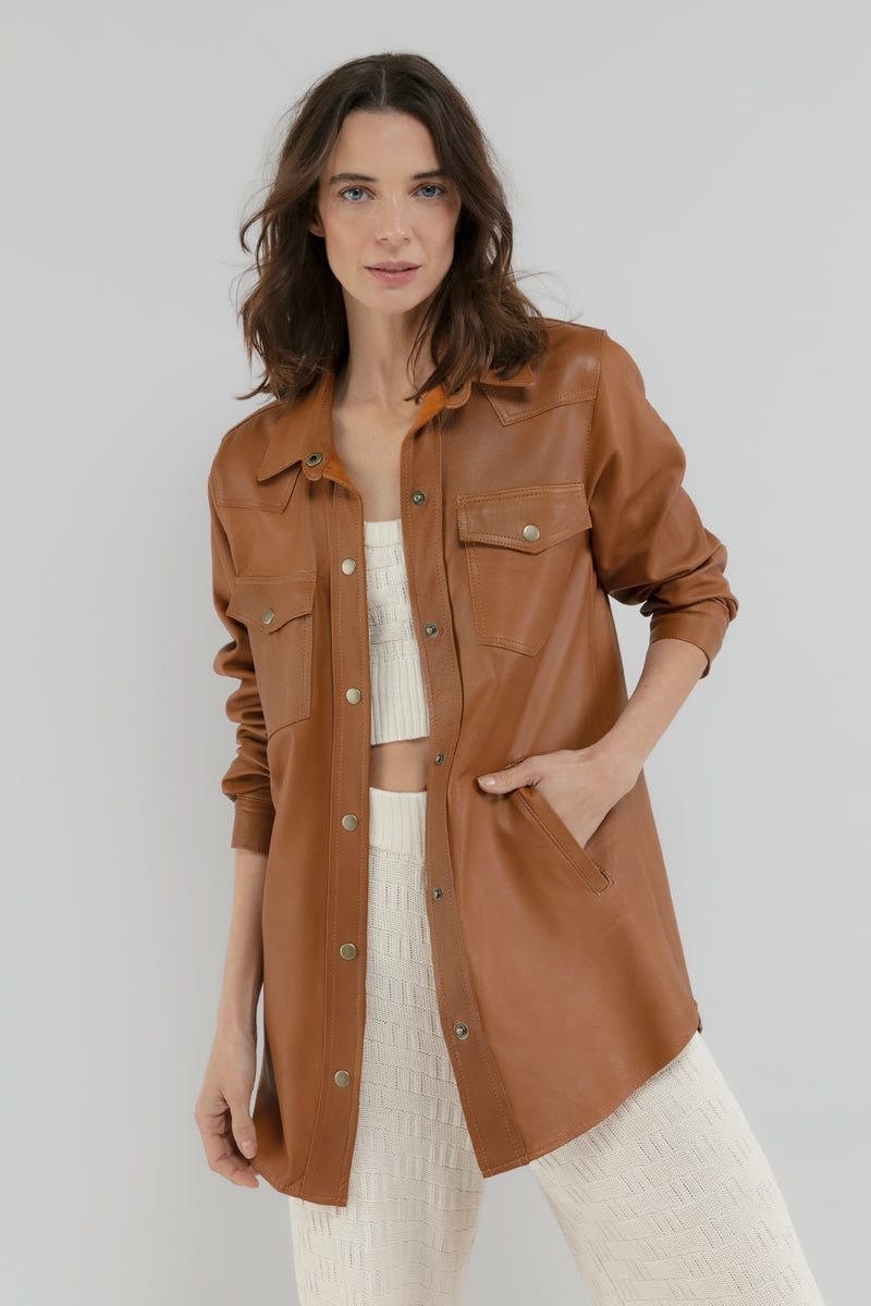 Camisa Janis <br/> Camel