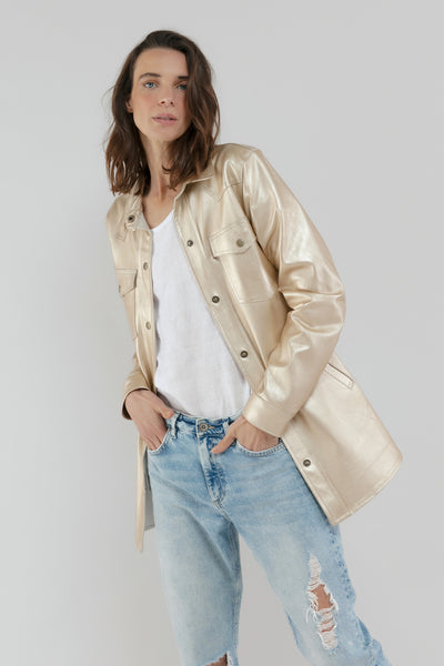 Camisa Janis <br/> Dorado Champaña