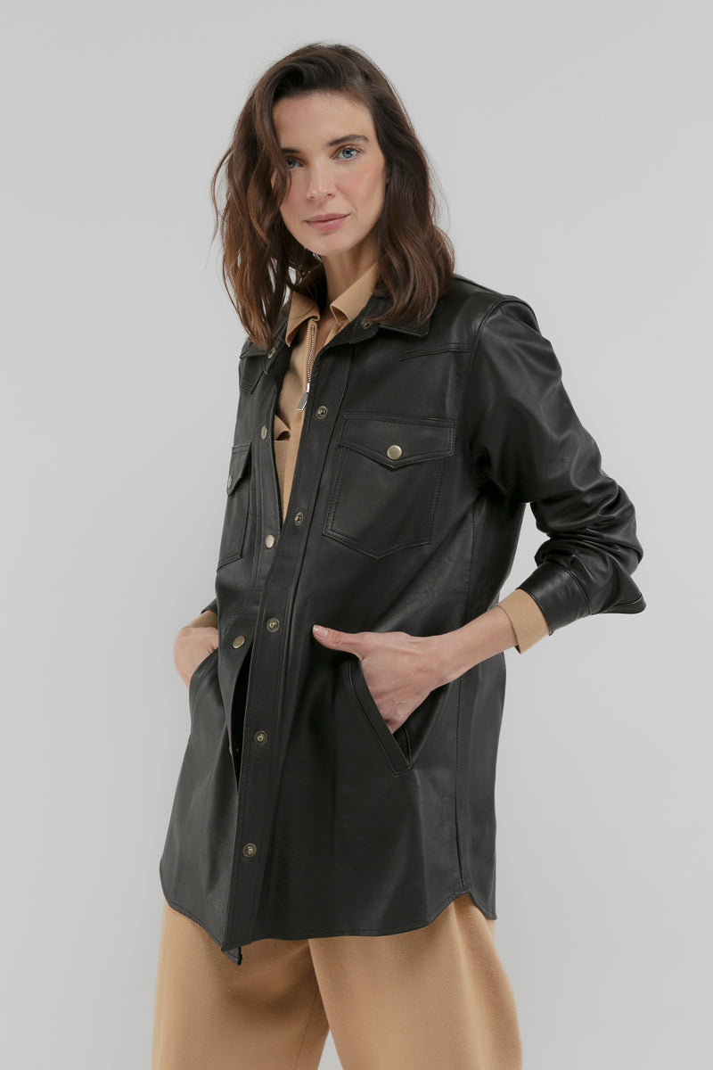 Camisa Janis &lt;br/&gt; Negra