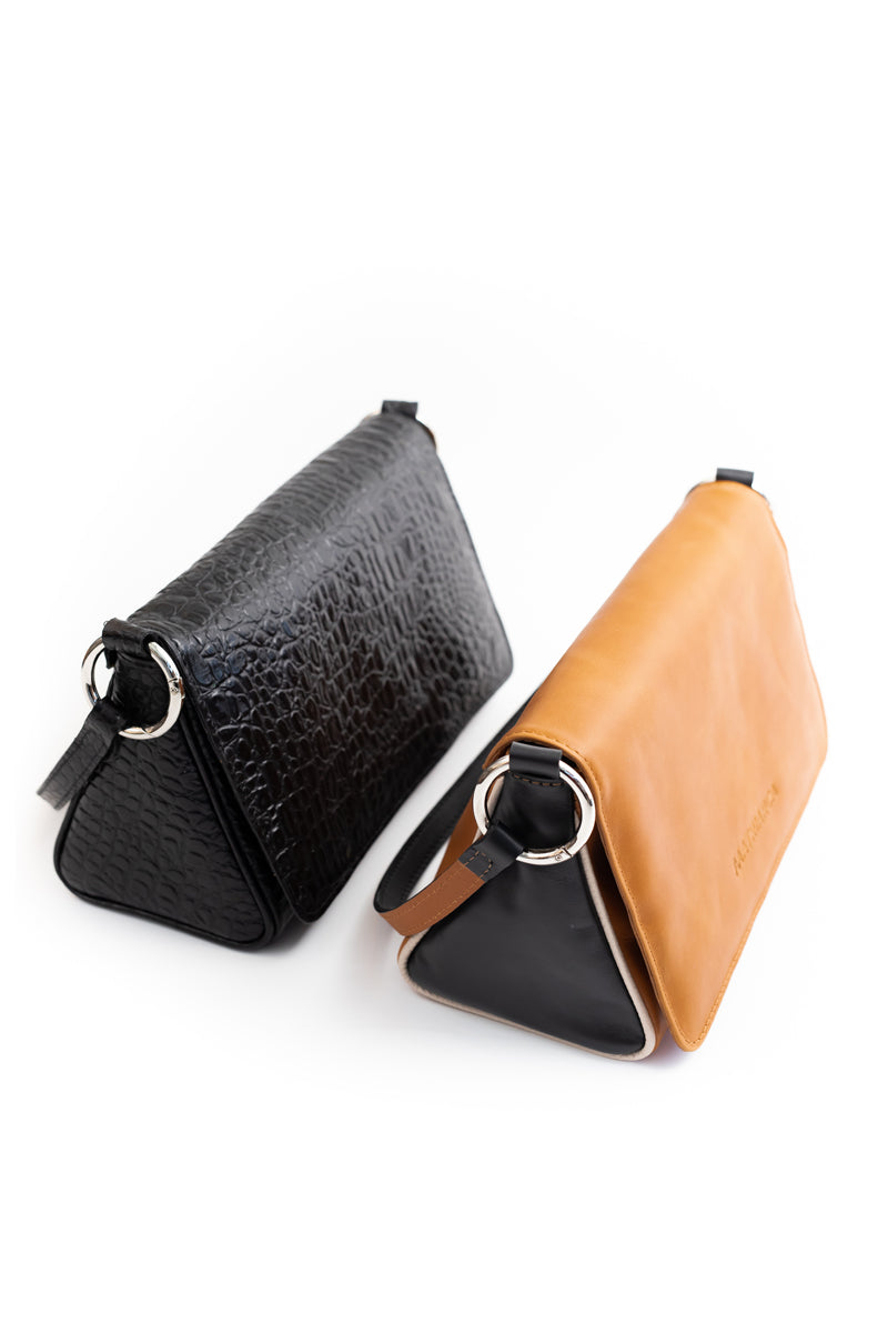 Cartera Diana <br/> Negro caimán