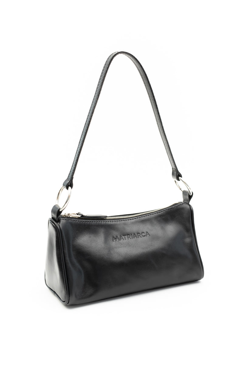 Cartera Julieta &lt;br/&gt; Negra Lisa