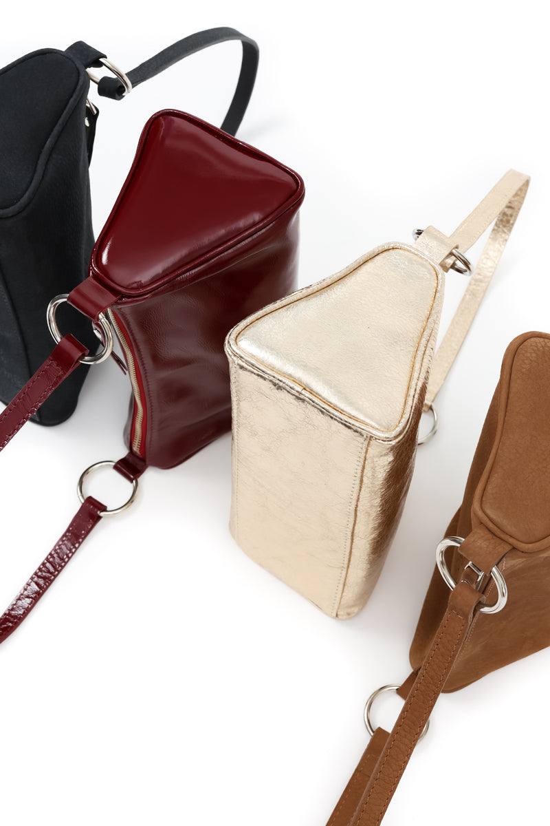 Cartera Julieta &lt;br/&gt; Dorado Champaña Craque