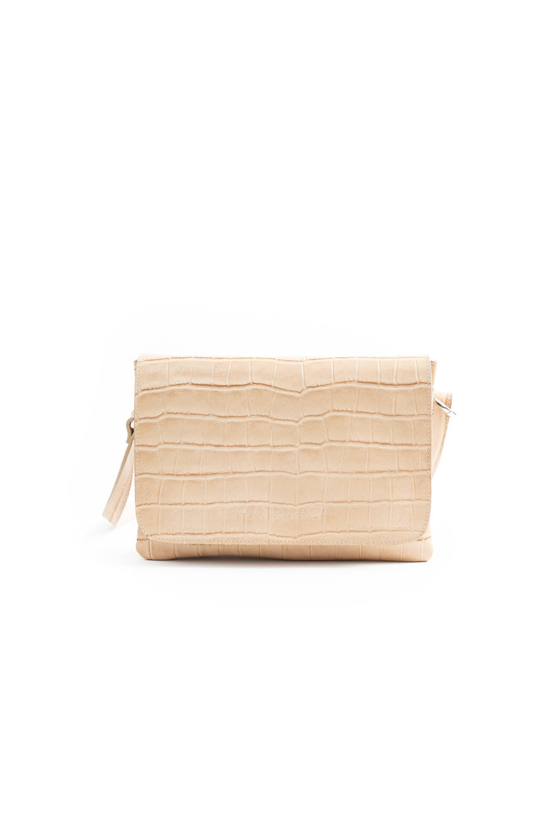 Cartera Jose &lt;br/&gt; Croco Beige