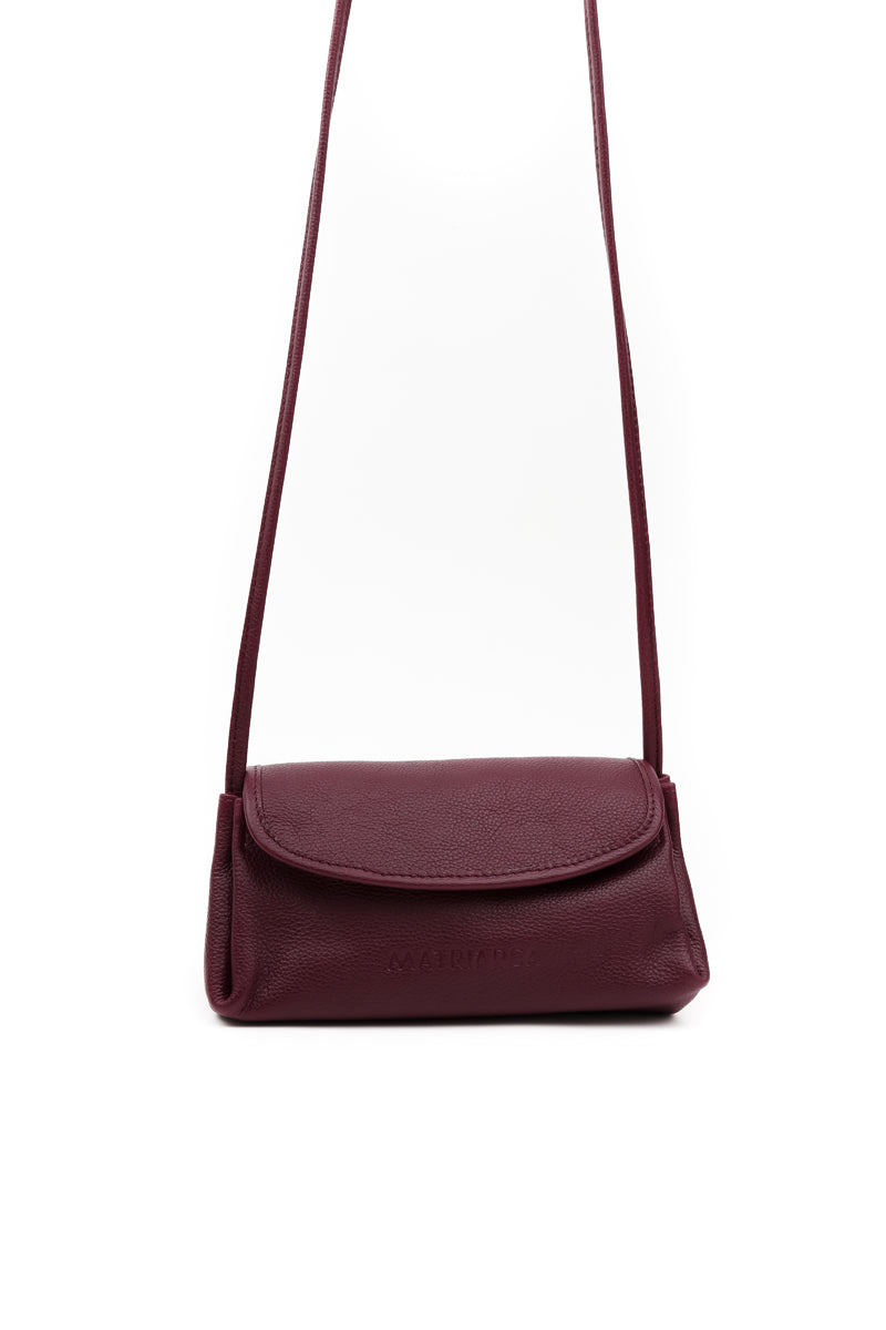 Cartera Zoe <br/> burdeo