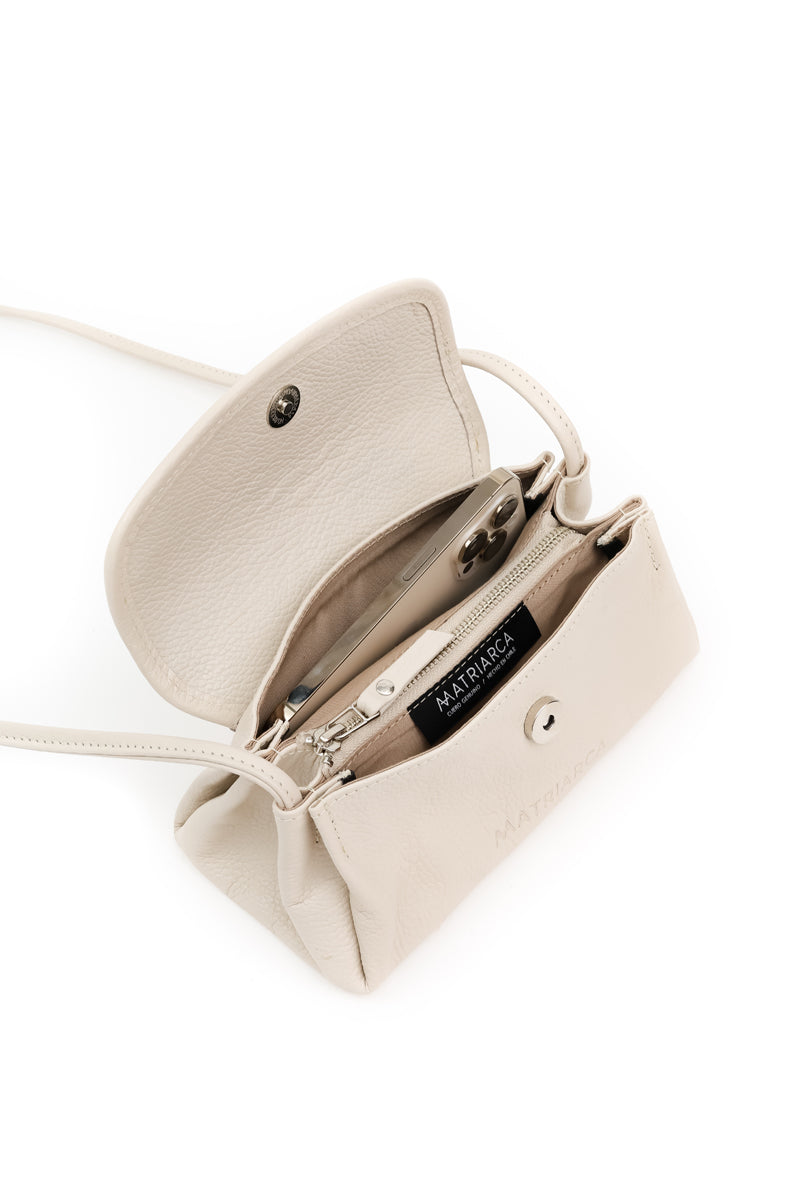 Cartera Zoe <br/> marfil