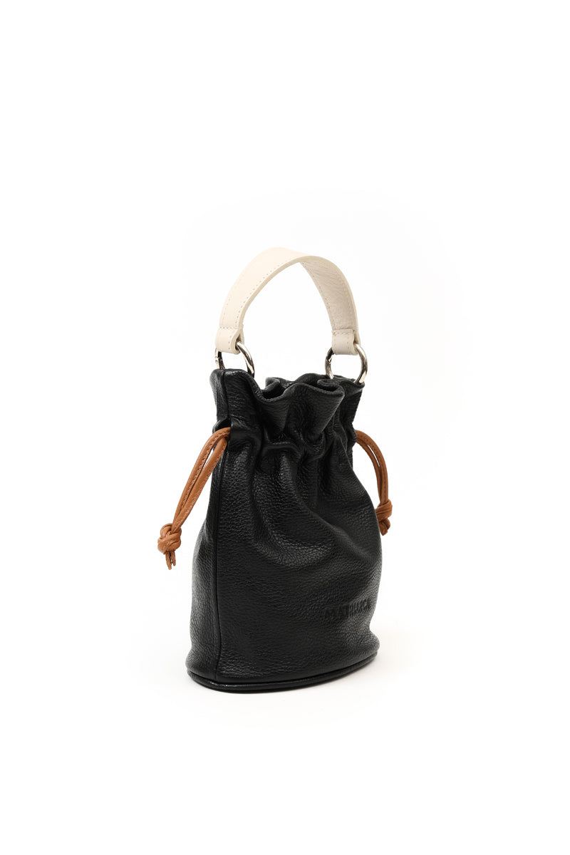 Cartera Aurora <br/> Negra tricolor