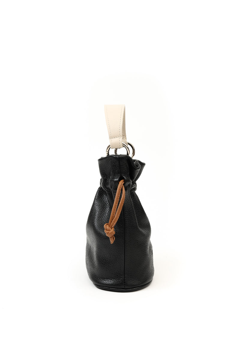 Cartera Aurora <br/> Negra tricolor