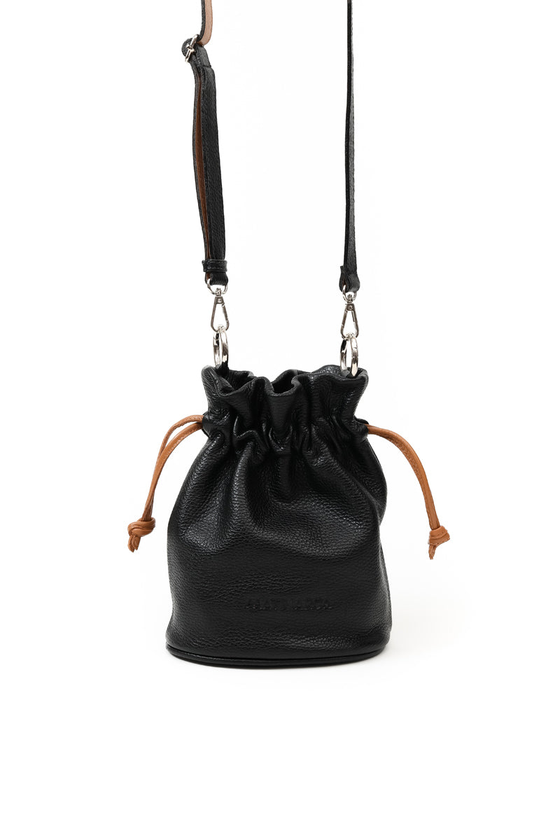 Cartera Aurora <br/> Negra tricolor
