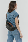 Riñonera Filippa <br/> Negra con camel