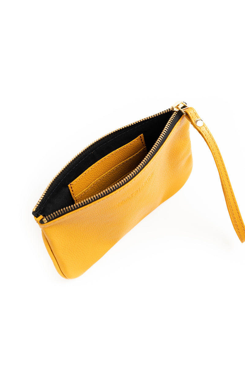 Mini Clutch <br/> Amarillo Mostaza