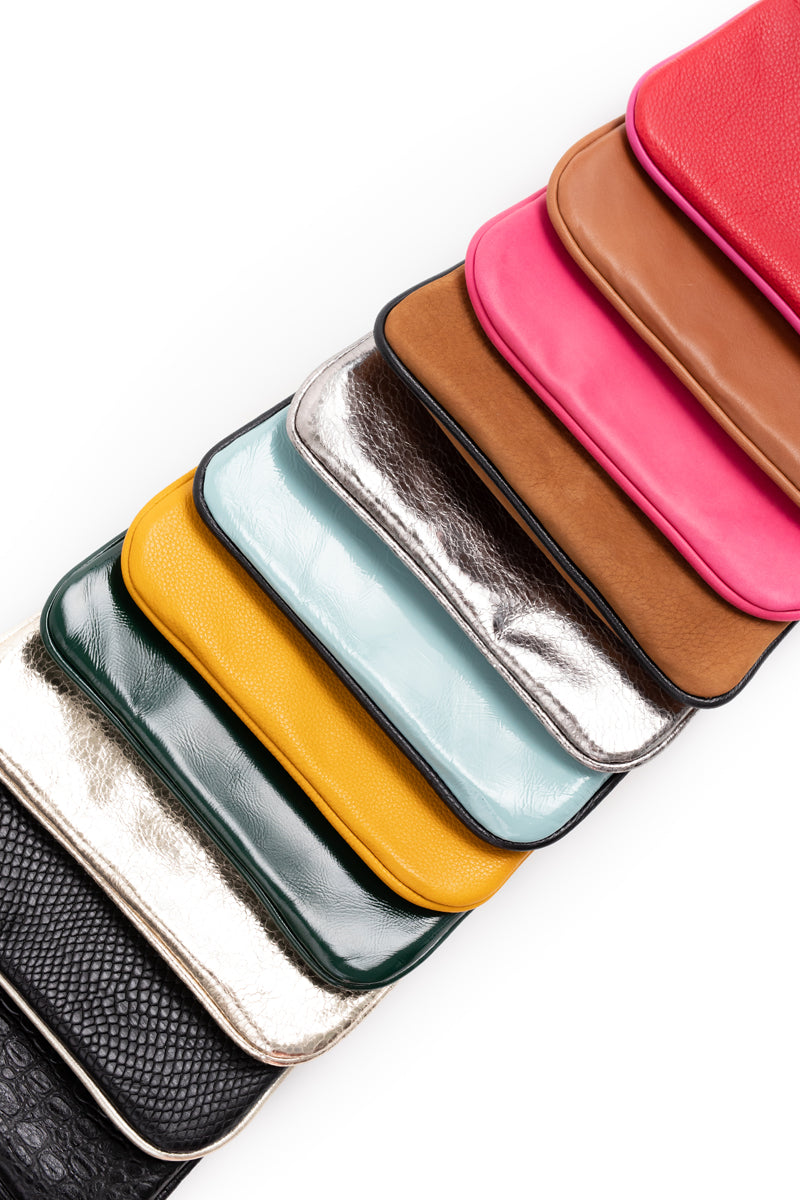 Mini Clutch<br/> craque Peltre
