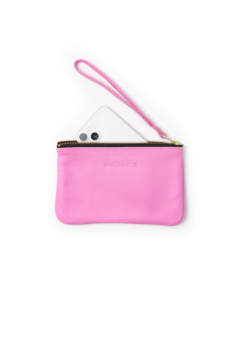 Mini Clutch <br/> Rosa Fluor