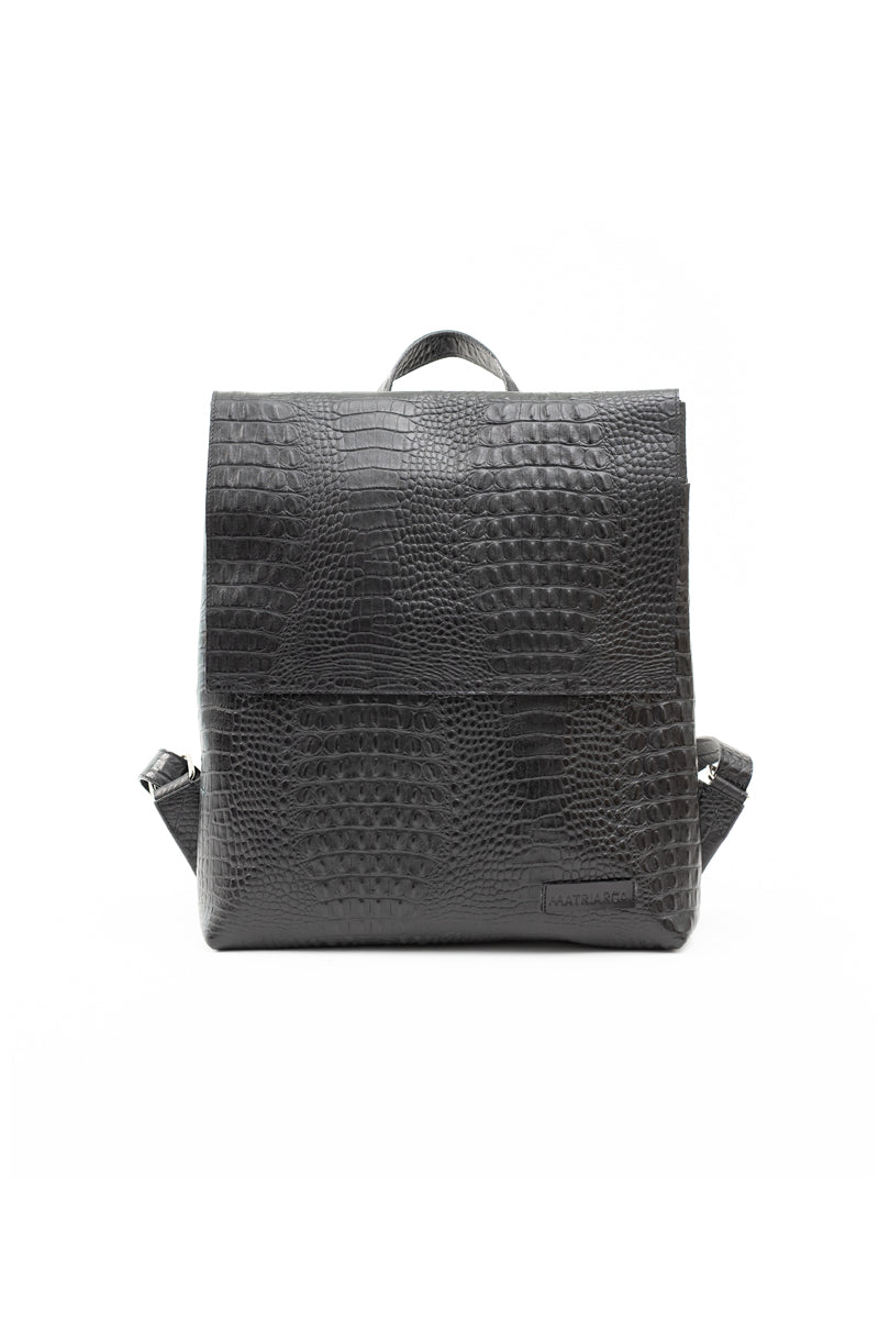 Mochila Simone<br/> Negro caimán