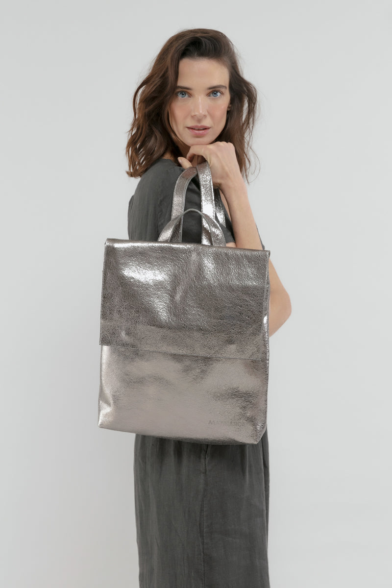 Mochila Simone &lt;br/&gt; Peltre craque