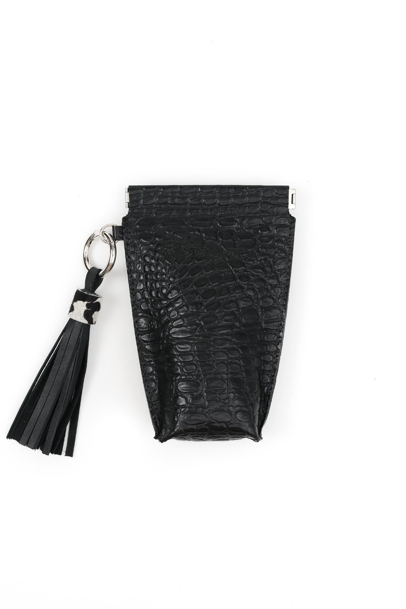 Estuche Ari &lt;br/&gt; croco negro