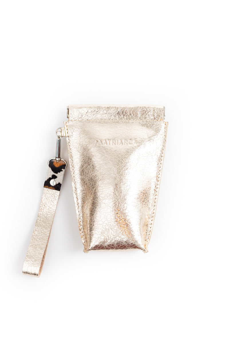 Estuche Ari &lt;br/&gt; Craque Dorado Champaña