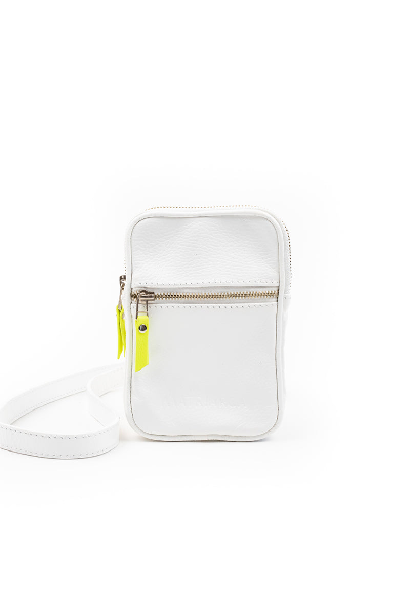 Porta celular Mae &lt;br/&gt; Richato blanco