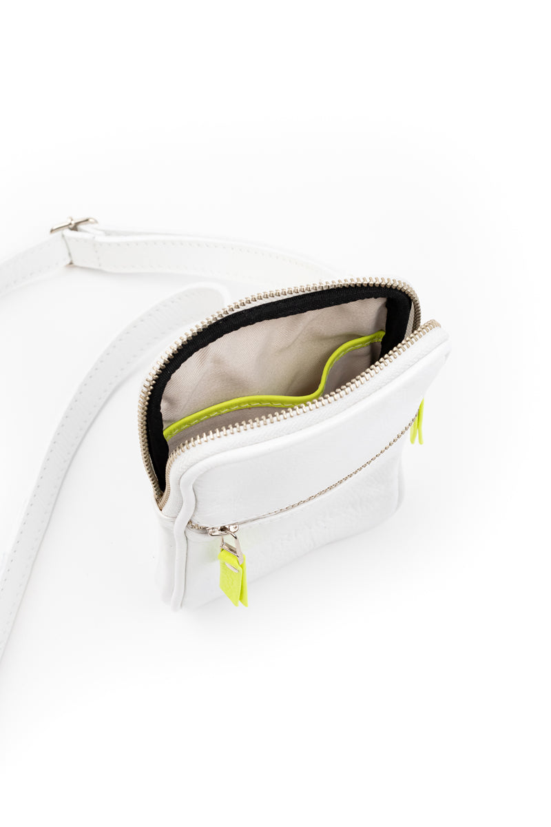 Porta celular Mae <br/> Richato blanco