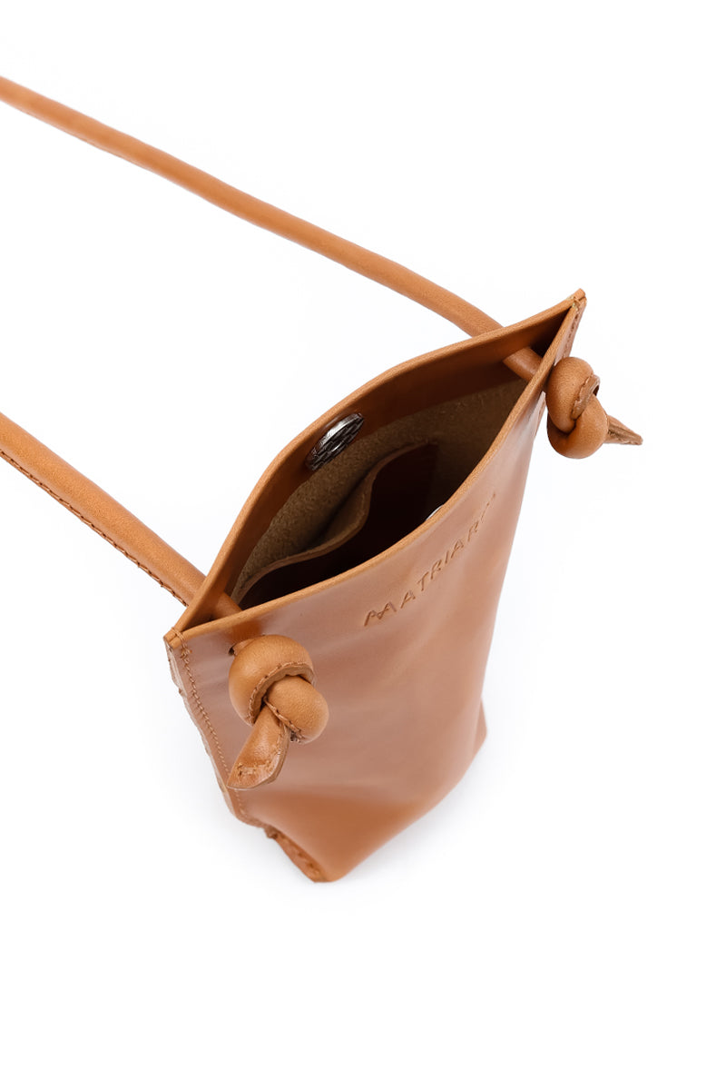 Porta celular Sofía <br/> camel