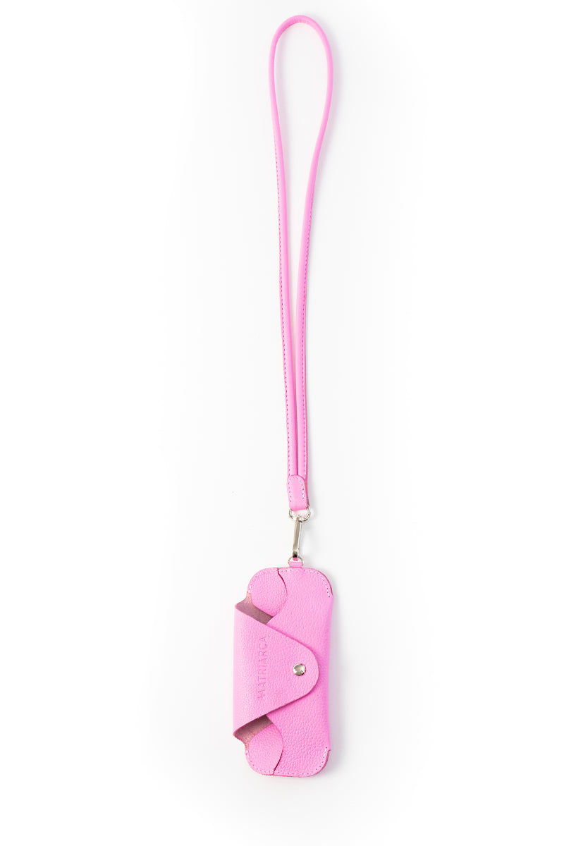 Porta lentes <br/> rosa flúor