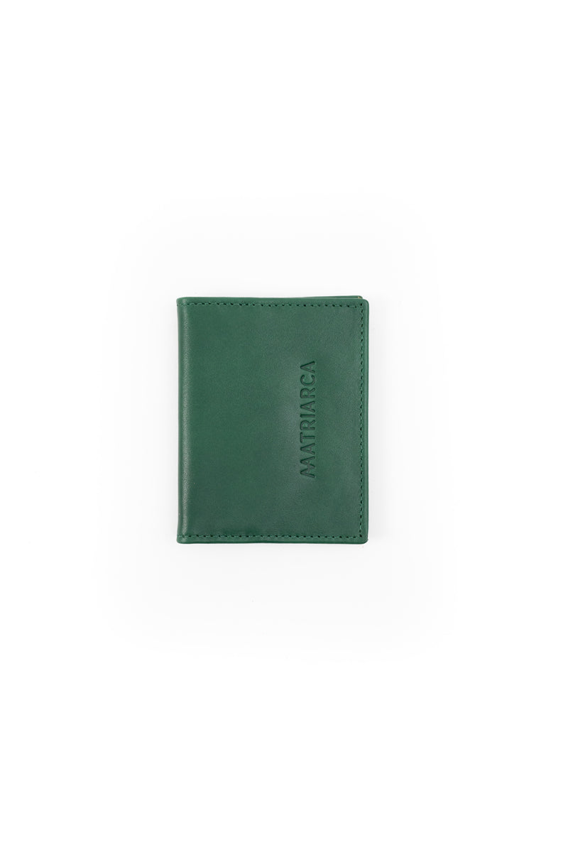 Porta documentos <br/> Verde liso
