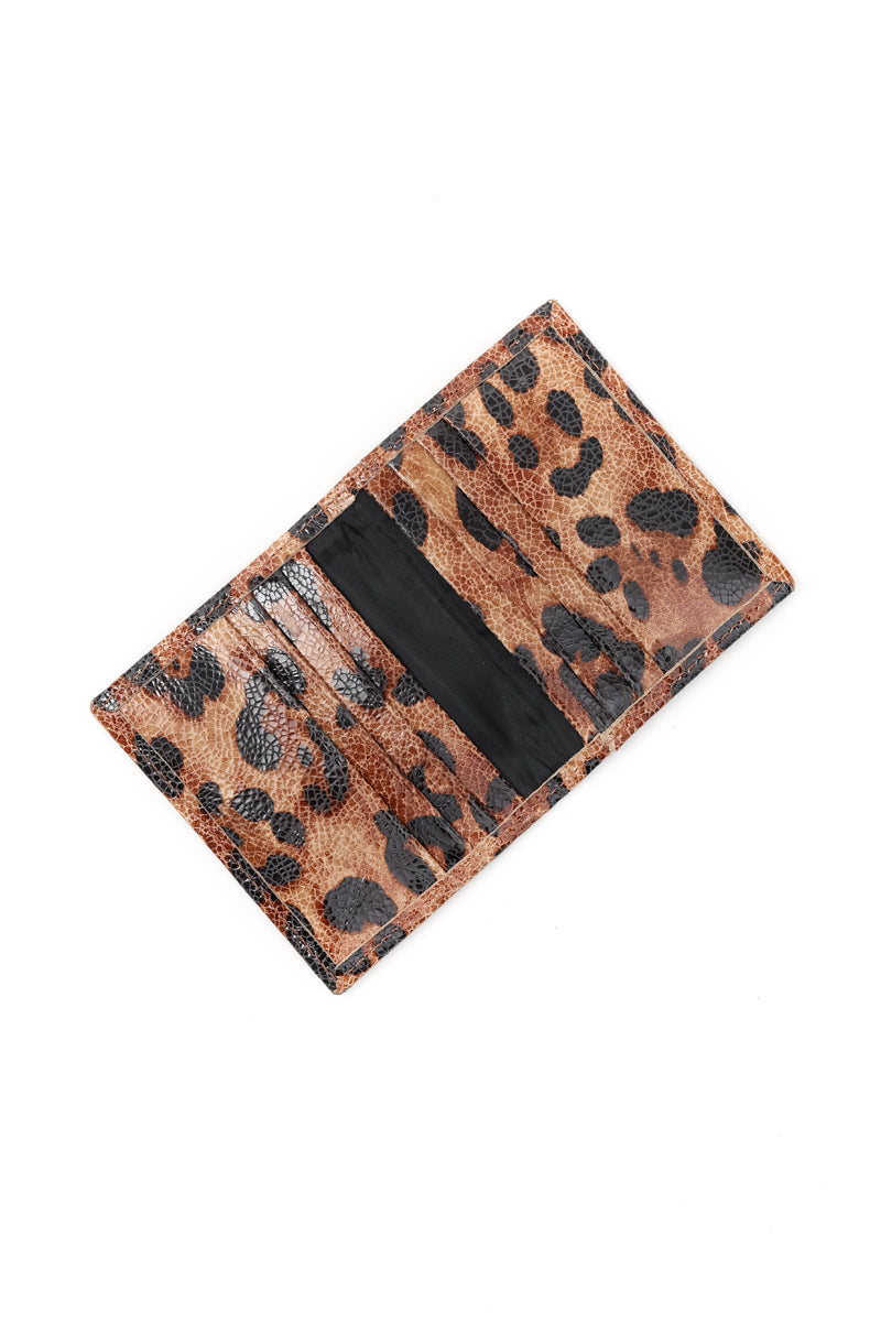 Porta documentos <br/> Richato leopardo